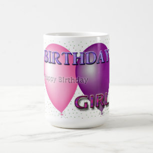 Mug Anniversaire Fille heureux Anniversaire