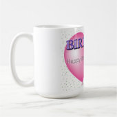 Mug Anniversaire Fille heureux Anniversaire (Gauche)