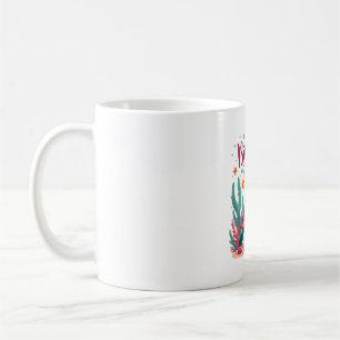 Mug Anniversaire Fille Tortue de mer Thème Anniversair