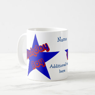 Mug Anniversaire Garçon Cute Cute Personnalisé