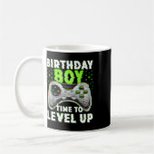 Mug Anniversaire Garçon Temps Pour Augmenter Jeux Vidé (Gauche)