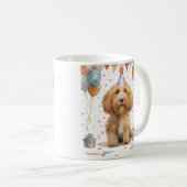 Mug Anniversaire Goldendoodle Chien (Devant droit)