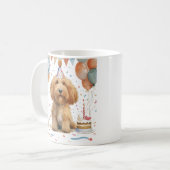 Mug Anniversaire Goldendoodle Chien (Devant gauche)