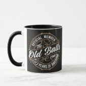 Mug  Anniversaire inoubliable de 50 ans,  (Gauche)