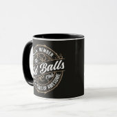 Mug  Anniversaire inoubliable de 50 ans,  (Devant gauche)