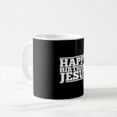 Mug Anniversaire Jésus Noël (Devant gauche)