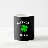 Mug Anniversaire Jour de la Saint Patrick Pour Filles (Centre)