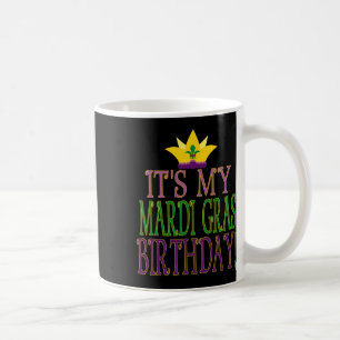 Mug Anniversaire Mardi Gras - Thème de fête Mardi Gras