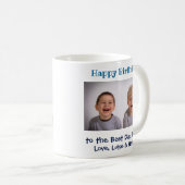 Mug Anniversaire Meilleur Papa Jamais Photo (Devant droit)