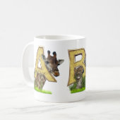 Mug Anniversaire - Monogramme majuscule - lettre B (Devant gauche)