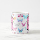 Mug Anniversaire personnalisé 1939 Papillons Ajouter u (Centre)