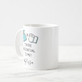 Mug Anniversaire personnalisé Année pandémique (Devant gauche)
