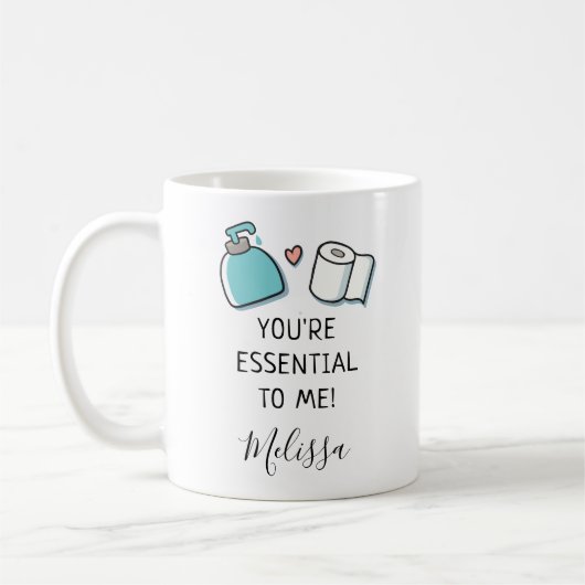 Mug Anniversaire personnalisé Année pandémique (Gauche)