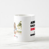 Mug Anniversaire Personnalisé Photo (Centre)