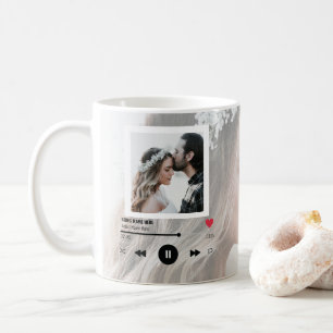 Mug Anniversaire Première Danse Chanson Amour Couple 