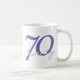 Mug Anniversaire   Purple Grunge EDITABLE