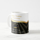 Mug Anniversaire religieux du 50e Mariage d'or (Devant gauche)