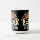 Mug Anniversaire Rétro 50 ans 1975 (Centre)