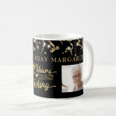 Mug Anniversaire rétro 80 ans dans la fabrication de s (Devant droit)