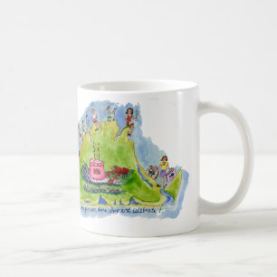 Mug anniversaire sur le vignoble !