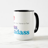 Mug Anniversaire tendance Noël Fête Personnalisé (Devant droit)