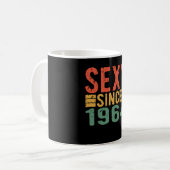 Mug Anniversaire Vintage 1964 (Devant gauche)
