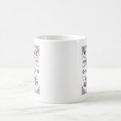 Mug Anniversaire vintage Âgé à la perfection, jalon (Centre)