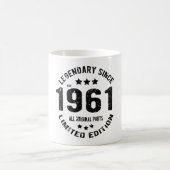 Mug Anniversaire Vintage de 1961 (Centre)