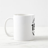 Mug Anniversaire Vintage de 1961 (Gauche)