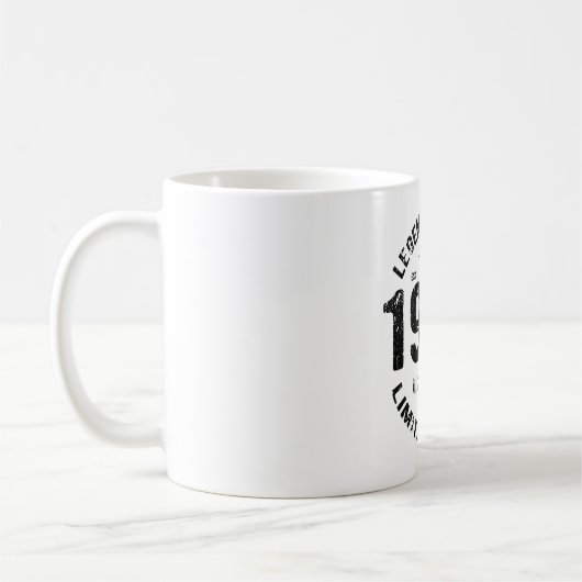 Mug Anniversaire Vintage de 1961 (Gauche)