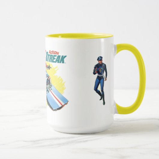 Mug Annonce argentée de cru de filet (Droite)