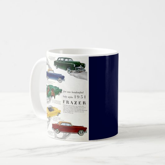 Mug Annonce automobile Frazer 1951 (Devant gauche)