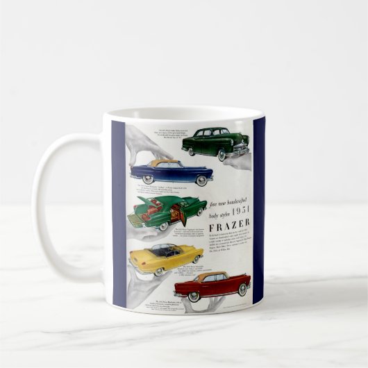 Mug Annonce automobile Frazer 1951 (Gauche)
