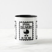 Mug Annonce de bébé mignon (Centre)