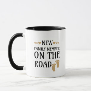 Mug Annonce de bébé mignon en art de mots