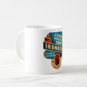 MUG ANNONCE DE BOUTEILLE DES ANNÉES 1930-40 (Devant gauche)