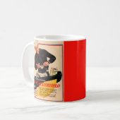 Mug Annonce de cigarettes Chesterfield 1940 avec marin (Devant gauche)