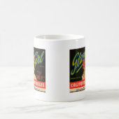 Mug Annonce de cru de légumes de la Californie de (Centre)