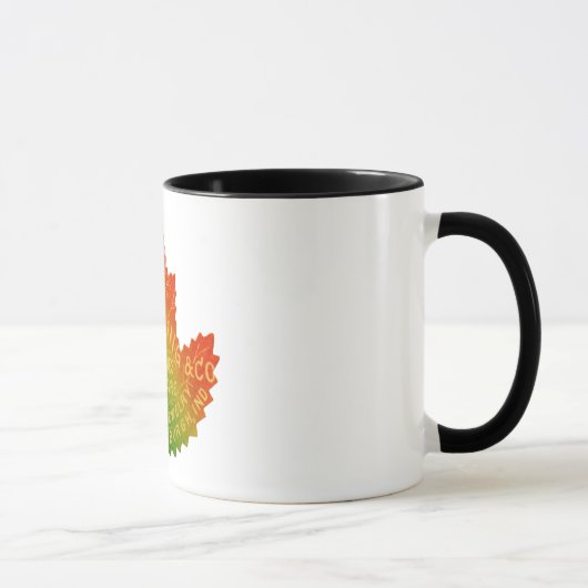 Mug Annonce de feuille de Keesling (Droite)