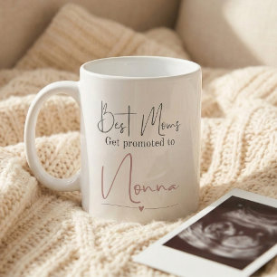 Mug Annonce de grossesse Cadeau de Nonna promue