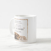Mug Annonce de grossesse de chien (Devant gauche)