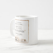 Mug Annonce de grossesse de chien (Devant gauche)
