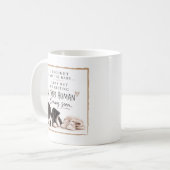 Mug Annonce de grossesse de chien (Devant gauche)