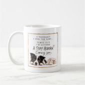 Mug Annonce de grossesse de chien (Gauche)
