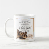 Mug Annonce de grossesse de chien (Gauche)