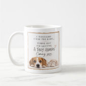 Mug Annonce de grossesse de chien (Gauche)