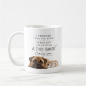 Mug Annonce de grossesse de chien (Gauche)