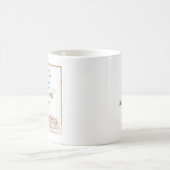 Mug Annonce de grossesse de chien (Centre)