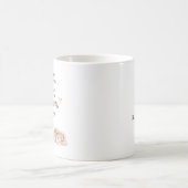 Mug Annonce de grossesse de chien (Centre)
