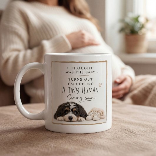 Mug Annonce de grossesse de chien